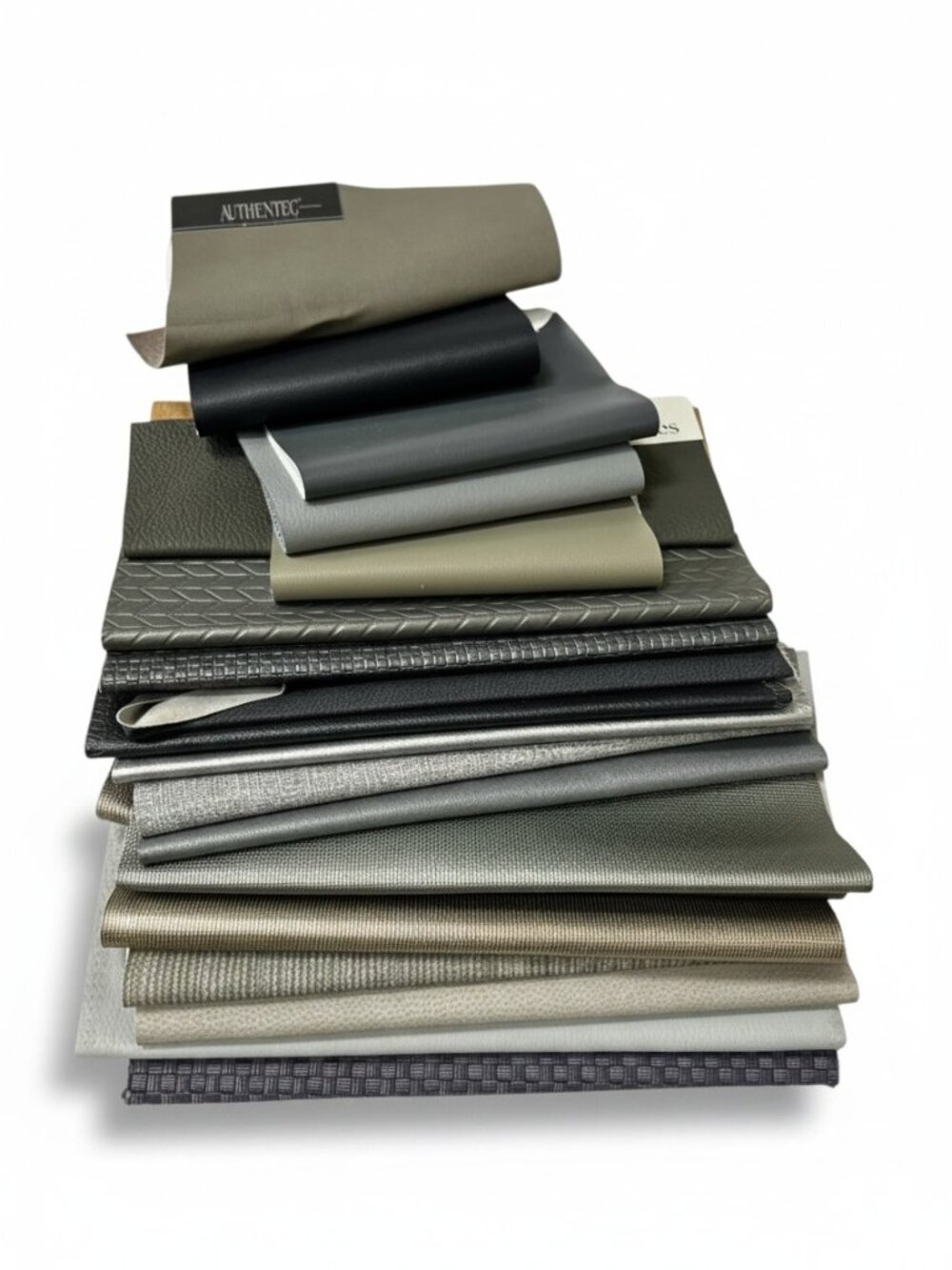 20 Designer Black Faux Leather Fabric Swatches Quilting Crafts Sewing Upholstery